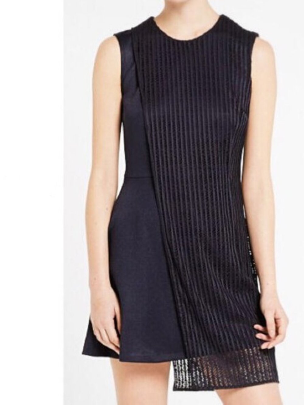Sandro  Paris Side Layered Mini Dress